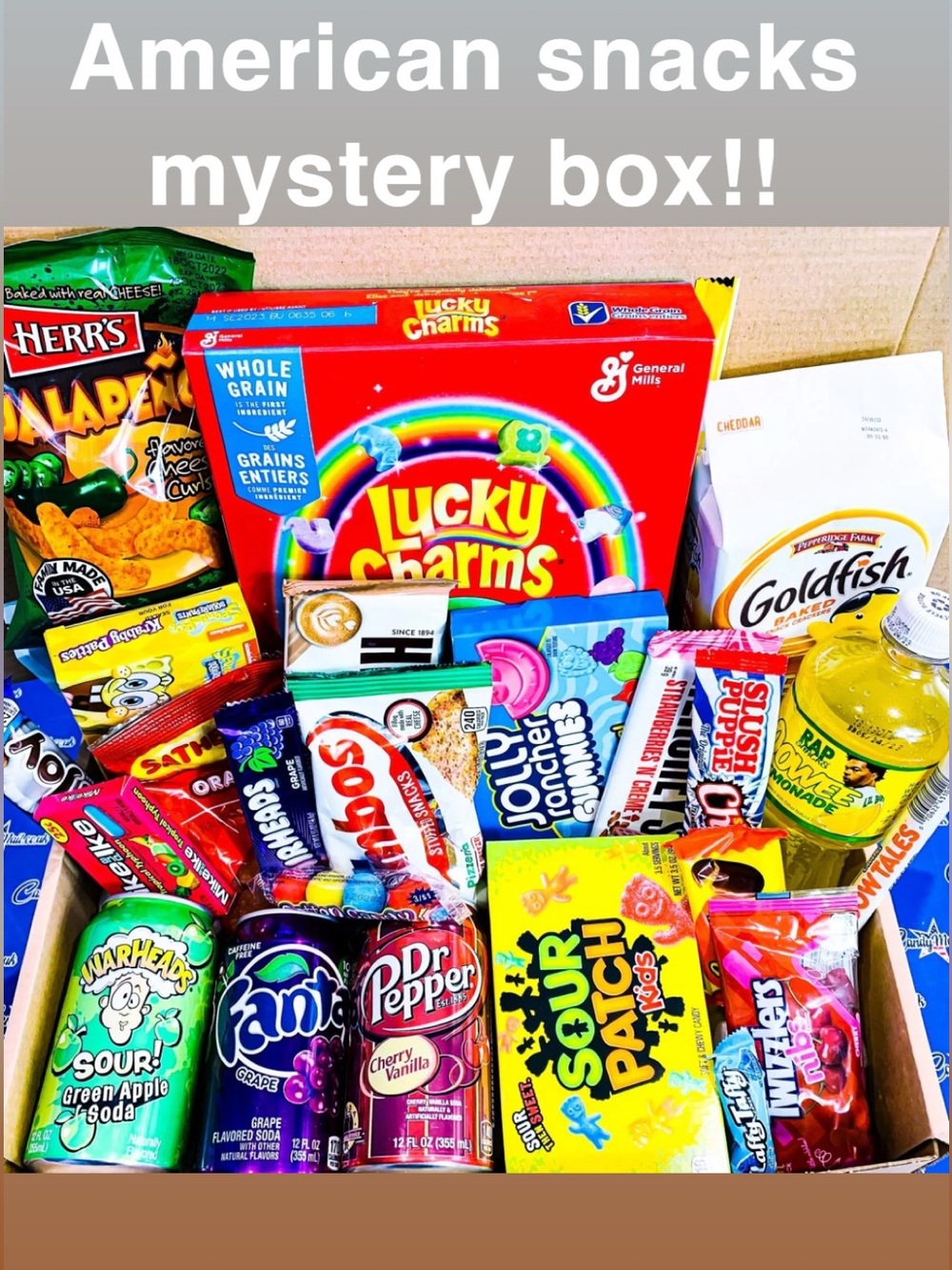 American snack box